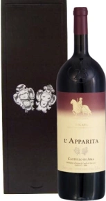 Вино l'Apparita, IGT, 2009, 1.5 л (п/у)