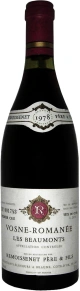 Вино Vosne-Romanee Les Beaumonts, Remoissenet Pere & Fils, AOC, 1978, 0.75 л