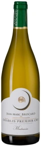Вино Chablis Premier Cru Montmains, Jean-Marc Brocard, AOC, 2017, 1.5 л