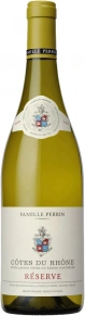 Вино Reserve Cotes du Rhone Blanc, Famille Perrin, AOC, 2018, 0.75 л