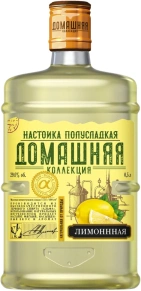 Ликер Лимонная, Домашняя Коллекция, 0.5 л