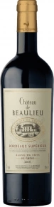 Вино Chateau de Beaulieu, AOC, 2019, 0.75 л