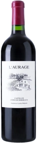 Вино Castillon Cotes de Bordeaux, L'Aurage, AOC, 2017, 0.75 л
