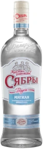 Водка Мягкая, Сябры, 0.5 л