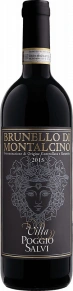 Вино Brunello di Montalcino, Villa Poggio Salvi, 2015, 0.75 л