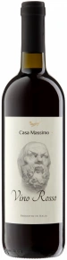 Вино Rosso Semi-Sweet, Casa Massimo, 0.75 л