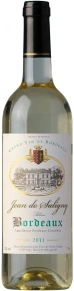 Вино Bordeaux Blanc, Jean de Saligny, AOC, 2011, 0.75 л