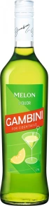 Ликер Green Melon, Gambini, 0.7 л