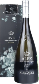 Граппа Alexander Bianca, Bottega, не менее 6 месяцев, 0.7 л (п/у)